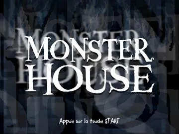 Monster House screen shot title